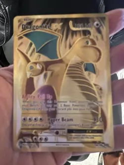 Pokemon TCG Dragonite EX Evolutions 106/108 Full Art Rare Holo 180 HP - Image 2