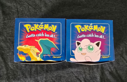 Sealed Pokemon Burger King 23k Gold Plated Charizard and Jigglypuff BLUE BOX - Image 1