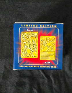 Sealed Pokemon Burger King 23k Gold Plated Charizard and Jigglypuff BLUE BOX - Image 5
