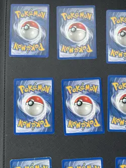 Vintage Pokemon Binder Collection Base Set NM-HP Condition 1999 WOTC TCG Lot #20 - Image 5