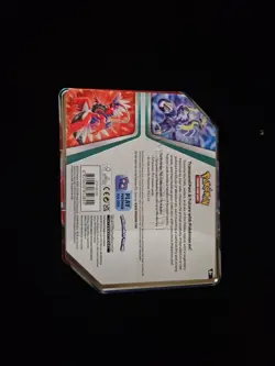 *NEW* 2022 Pokemon TCG Paldea Legends Miraidon Tin with 5 Packs *FACTORY SEALED* - Image 2