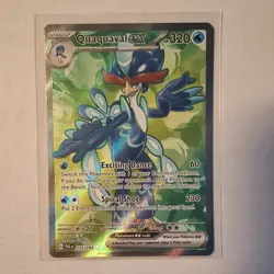 Pokemon TCG Quaquaval ex Full Art Ultra Rare Paldea Evolved 235/193 - Image 1