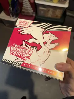 Pokemon White Flare ETB Elite Trainer Box Brand New Factory Sealed - Image 1