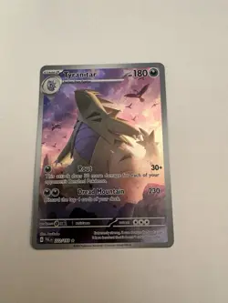 TYRANITAR ILLUSTRATION RARE 222/193 2023 POKEMON SCARLET & VIOLET PALDEA EVOLVED - Image 4