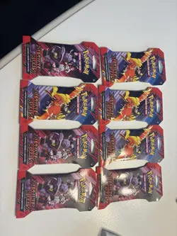 Pokemon TCG Scarlet & Violet Destined Rivals Booster Hanger Packs - Image 1