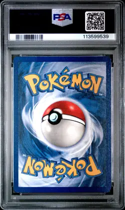 1999 POKEMON FOSSIL #22 HITMONLEE PSA NM-MT 8 - Image 2