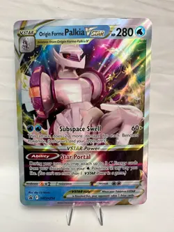 Origin Forme Palkia VSTAR & V Lot SWSH254 Black Star Promo Pokemon TCG NM/EX - Image 2