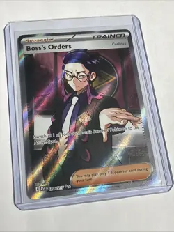 POKEMON TCG ASCENDED HEROES BOSS'S ORDERS 256/217 FULL ART ULTRA RARE NM+ - Image 1