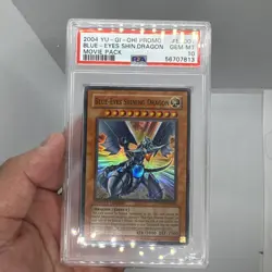 Yu-Gi-Oh! 2004 Movie Pack Promo BLUE-EYES SHINING DRAGON MOV-EN001 PSA 10 - Image 1