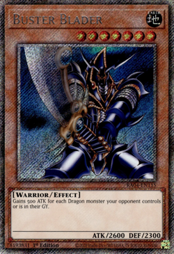 YUGIOH BUSTER BLADER PLATINUM RA04-EN115 NEAR MINT - Image 1