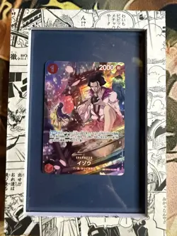 Izo OP03-003 (SP Full Art) Common 500 Years in the Future ONE PIECE Card Japan - Image 1