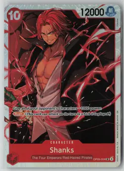 Shanks - OP09-004 (Reprint) OP09-004 One Piece Premium Booster -The Best- Vol. 2 - Image 1