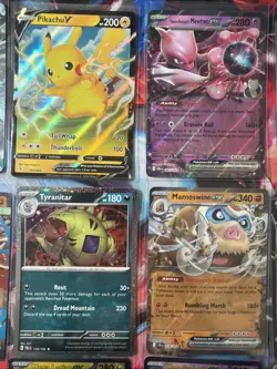 Pokemon 16 Card Lot nm V Max Mega Amazing Ex HOLO Rare Hits Only A38 English - Image 2