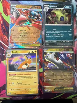 Pokemon 16 Card Lot nm V Max Mega Amazing Ex HOLO Rare Hits Only A38 English - Image 4