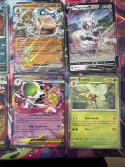 Pokemon 16 Card Lot nm V Max Mega Amazing Ex HOLO Rare Hits Only A38 English - Image 5