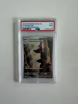 Pokemon TCG Charmeleon Scarlet Violet-151 Illustration Rare Card 169/165 PSA 9 - Image 1