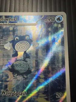 Poliwhirl 176/165 SV Pokemon TCG Scarlet & Violet 151 Illustration Rare IR Card - Image 4