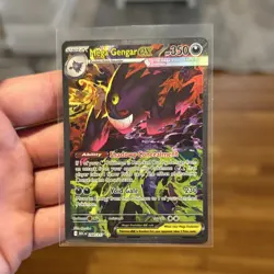 Pokemon Mega Gengar EX 056/094 Double Rare Holo Phantasmal Flames 350 HP Card - Image 2