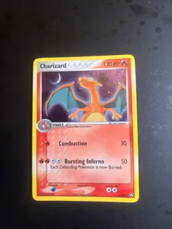 Pokemon EX Power Keepers Charizard Holo Rare Card 2007 6/108 - Image 1