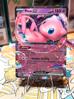 Pokemon TCG Mew EX 151/165 Double Rare Holo Card Scarlet & Violet - Image 1