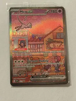 Mew ex 053 Sv: Scarlet & Violet Promo Cards Holo SEALED - Image 2