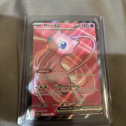 Pokemon TCG EX Holo Lot Mew EX 193/165 + OVER 100 cards and a coin - Image 1