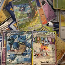 Pokemon TCG EX Holo Lot Mew EX 193/165 + OVER 100 cards and a coin - Image 4