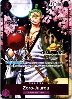 Zoro-Juurou (CS 25-26 Event Pack) R One Piece Promotion Cards OP05-067 NM - Image 1
