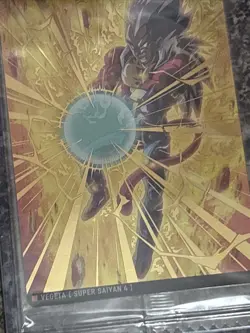 Goku And Vegeta Bandai wafer Card 4-20 &4-21 SR Itajaga Vol.4 Japanese - Image 3