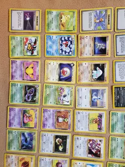 Pokemon WOTC Vintage 100 Cards Neo Jungle Base Set Fossil Mixed Lot Nm To Mp #8 - Image 2