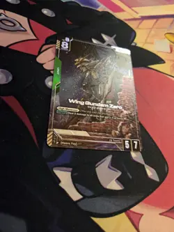 Wing Gundam Zero GD01-024 LR+ Alt Art GUNDAM TCG CARD ENGLISH NEWTYPE RISING - Image 3