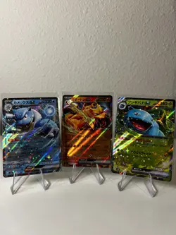 Charizard, Venusaur, Blastoise ex Pokemon Card Japanese - US seller - Image 1