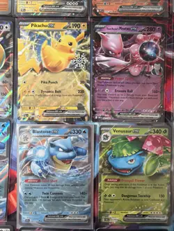 Pokemon 16 Card Lot nm V Max Mega Amazing Ex HOLO Rare Hits Only A36 English - Image 2