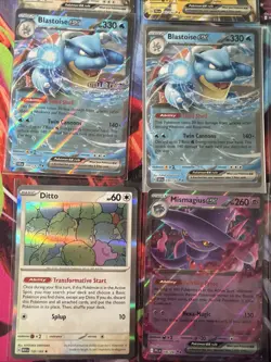 Pokemon 16 Card Lot nm V Max Mega Amazing Ex HOLO Rare Hits Only A36 English - Image 3