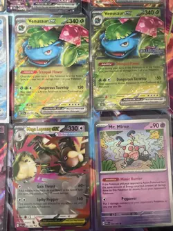 Pokemon 16 Card Lot nm V Max Mega Amazing Ex HOLO Rare Hits Only A36 English - Image 4
