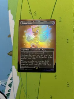 FOIL Super State MTG Sonic Secret Lair TCG Magic The Gathering 2025 Card - Image 1