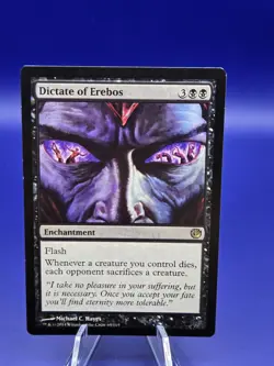 MTG Dictate Of Erebos - Journey Into Nyx Regular Lightly Played - Image 1