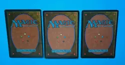 Magic the Gathering MTG Revised LIGHTNING BOLT X 3 (2 REVISED, 1 4th Edition) - Image 4