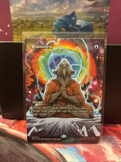 Brainstorm (Borderless) Teenage Mutant Ninja Turtles Source Material Regular NM - Image 1