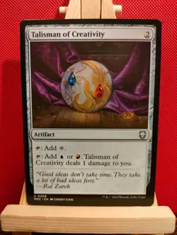 Talisman of Creativity - Modern Horizons 3 Commander - Uncommon - NM - MTG - Image 1