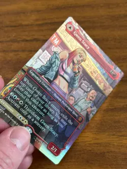 Gwen Stacy - Ghost-Spider - Spider-man - MTG - FOIL - 0202 - Image 2