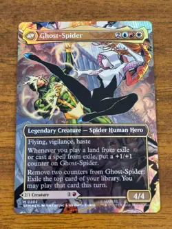 Gwen Stacy - Ghost-Spider - Spider-man - MTG - FOIL - 0202 - Image 3