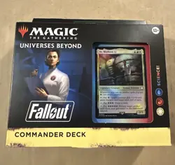 Magic: The Gathering Universes Beyond: Fallout Commander Deck - Science! New 195166228532 - Image 1