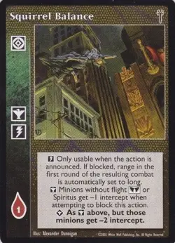 Squirrel Balance x3 VTES JYHAD LoB - Image 1