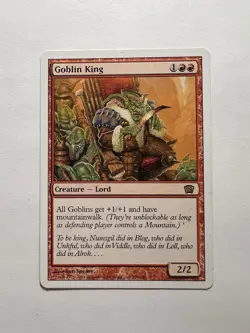 Goblin King - MTG Core Set 8th Edition - MP - Image 1