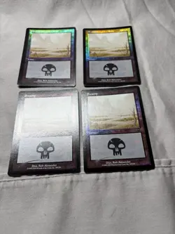 Mtg Swamp X4 (340) Mercadian Masques Foil Mint Never Played - Image 4