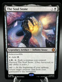 Magic The Gathering The Soul Stone (66) Normal Marvel's Spider-Man - Image 3