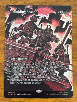 Doubling Season - Teenage Mutant Ninja Turtles - MTG - FOIL - 0011 - Image 1
