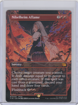 Nibelheim Aflame (Borderless) Final Fantasy Regular - Image 1