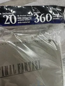 Ultra PRO MTG Final Fantasy Sephiroth Planet’s Heir - 9 Pocket Zip Pro Binder - Image 3